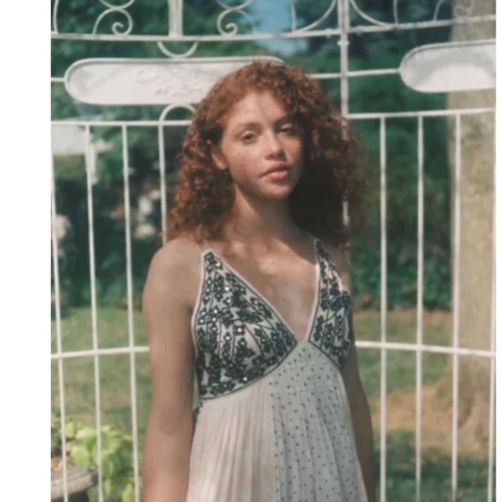 Bohemian Embroidered Maxi Dress